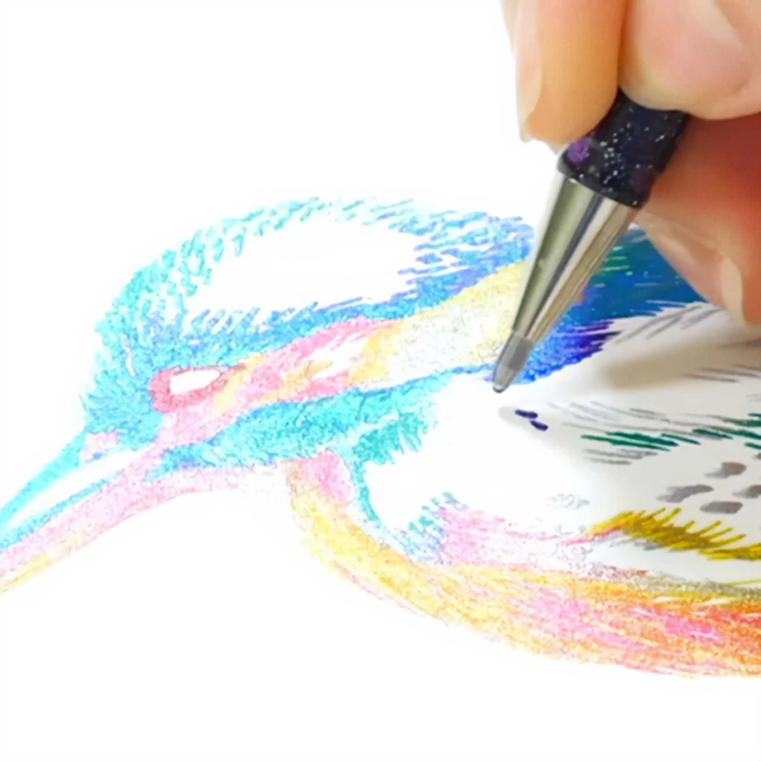 Pentel Hybrid Dual Metallic Gel Rollerball - Mixed Colours (Pack Of 8) 6 Pentel Hybrid Dual Metallic Gel Rollerball - Mixed Colours (Pack Of 8) - Image 6