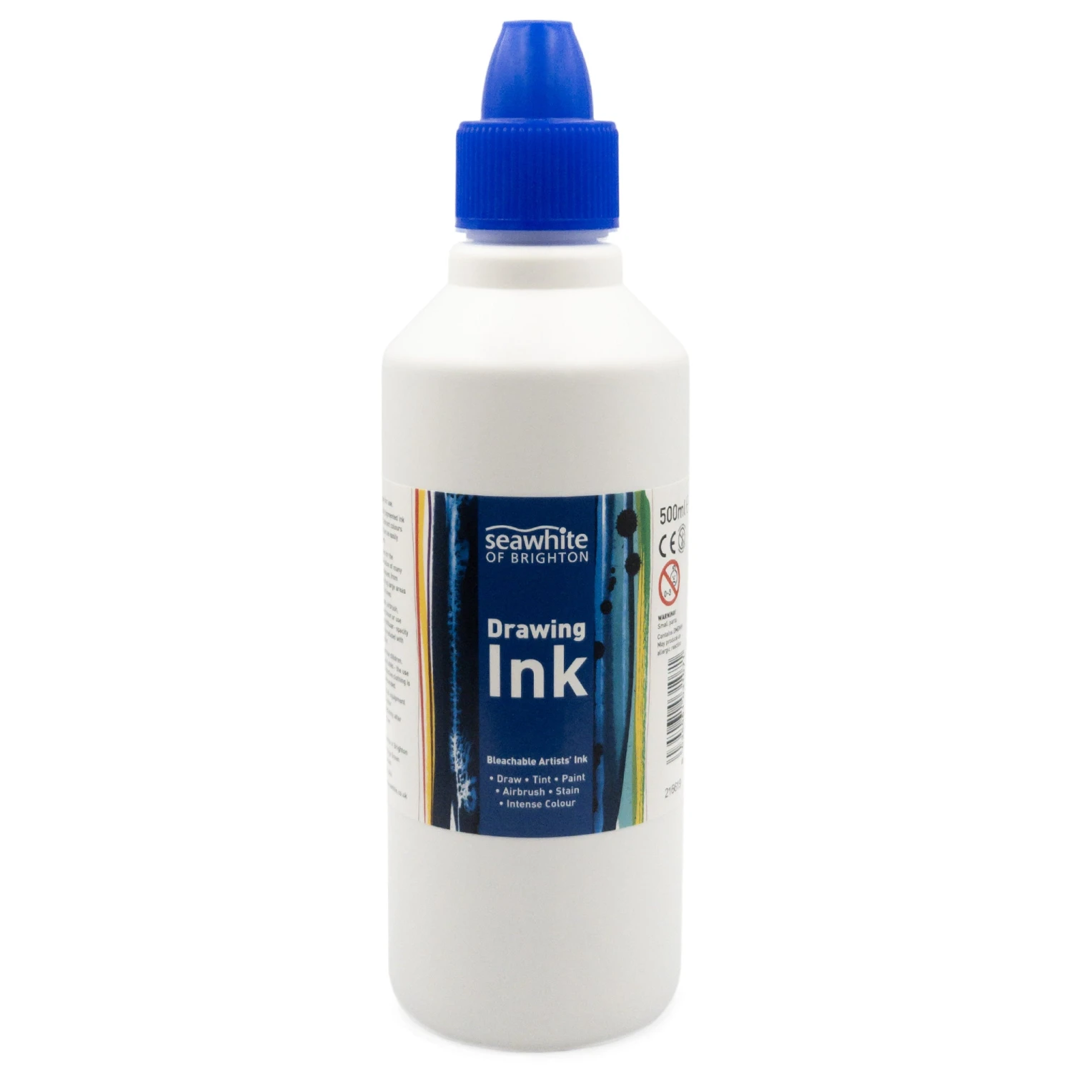 Seawhite Art Ink 500ml - Indian Ink 1 Seawhite Art Ink 500ml - Indian Ink