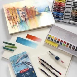 Derwent Inktense Paper Pad - 20 Sheets 300gsm/ 140lbs 9 Derwent Inktense Paper Pad - 20 Sheets 300gsm/ 140lbs -Painting Supplies Inktense Pads