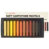 Inscribe Soft Earthtone Pastels - Set Of 12 Square Pastels