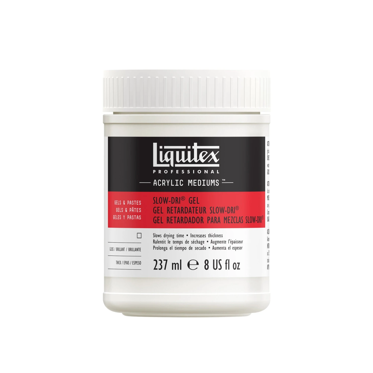 Liquitex Professional Slow-Dri Blending Gel - 237ml 1 Liquitex Professional Slow-Dri Blending Gel - 237ml