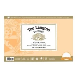 Daler-Rowney Langton Prestige Watercolour Block 140lb (300gsm) -Painting Supplies Langton HP 14x10 1e957684 c1f5 4ae8 9483 9e8e0fc0239a