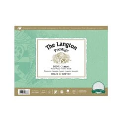 Daler-Rowney Langton Prestige Watercolour Block 140lb (300gsm) -Painting Supplies Langton NOT 12x9 615296f7 79e7 490b 84f4 fb5914e81902
