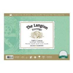 Daler-Rowney Langton Prestige Watercolour Block 140lb (300gsm) -Painting Supplies Langton NOT 14x10 b3291fc9 acce 4fdd b99d b0b068e894d5