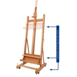 Mabef M06 Studio Easel 12 Mabef M06 Studio Easel -Painting Supplies M06 3