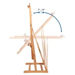 Mabef M08 Studio Easel -Painting Supplies M08 4
