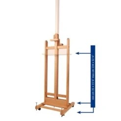 Mabef M19 Beech Double Sided Studio Easel 8 Mabef M19 Beech Double Sided Studio Easel -Painting Supplies M19 3