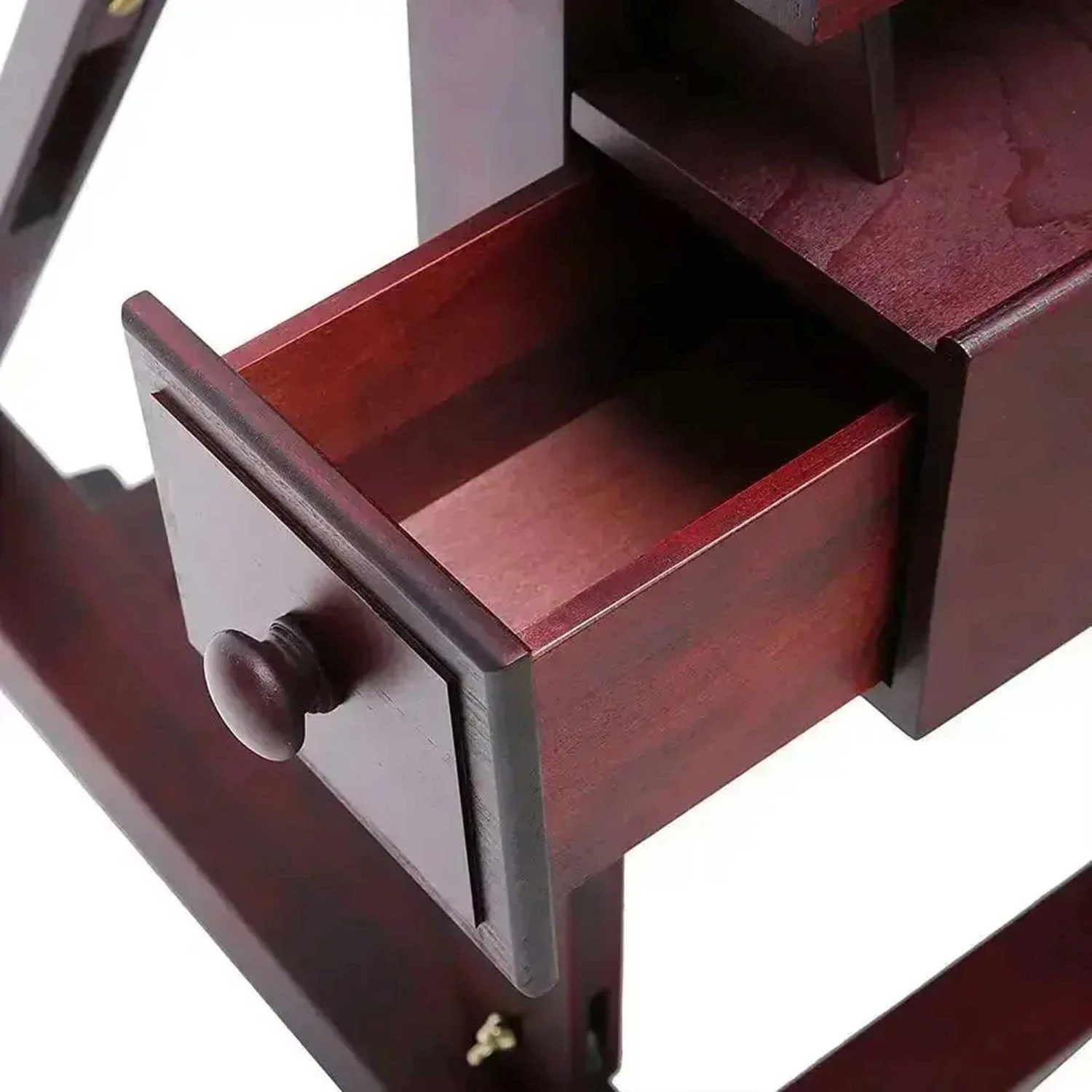 MEEDEN Deluxe Crank Adjusting Master Artist Easel - Deep Walnut Finish 5 MEEDEN Deluxe Crank Adjusting Master Artist Easel - Deep Walnut Finish - Image 5