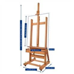 Mabef M04 Master Artist Studio Easel -Painting Supplies MO4 2