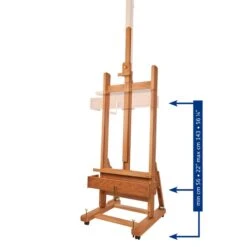 Mabef M04 Master Artist Studio Easel -Painting Supplies MO4 3