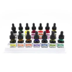 Dr. Ph. Martin's Radiant Concentrated Watercolour Ink - Set C 9 Dr. Ph. Martin's Radiant Concentrated Watercolour Ink - Set C -Painting Supplies Martins set c colours