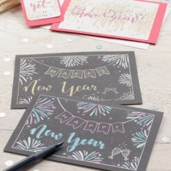 Faber-Castell Set Of 6 Metallic Bullet Nib Pens -Painting Supplies Metallic Bullet Nibs 3