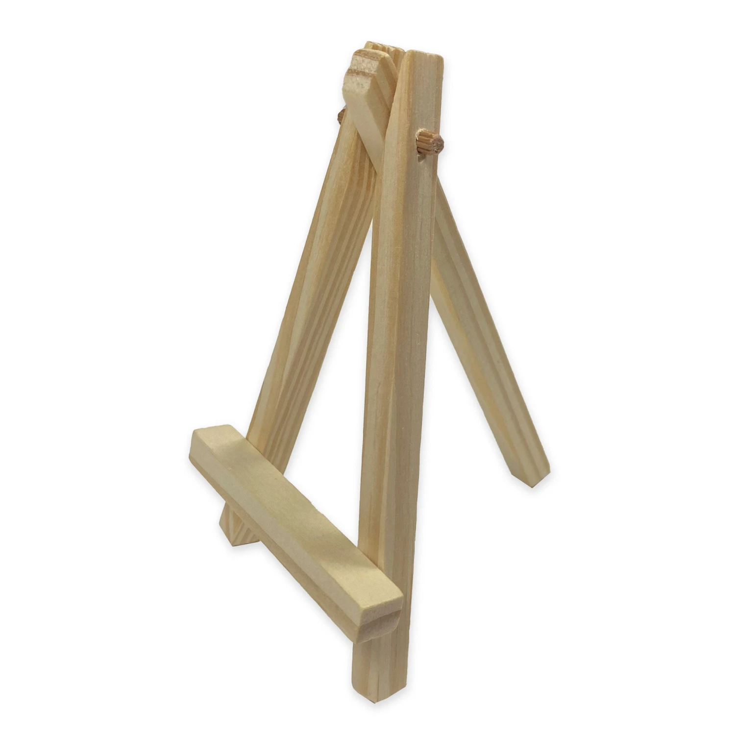 Mini Wooden Display Easels - Pine Wood - 125mm X 73mm - Pack Of 10 2 Mini Wooden Display Easels - Pine Wood - 125mm X 73mm - Pack Of 10 - Image 2
