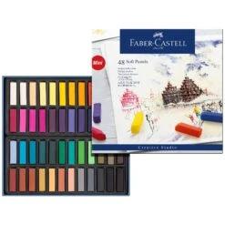 Faber-Castell Mini Soft Pastel Sets 10 Faber-Castell Mini Soft Pastel Sets -Painting Supplies Mini Soft Pastels 48 2