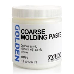 GOLDEN Molding Paste 237ml Tubs -Painting Supplies Molding Paste Coarse