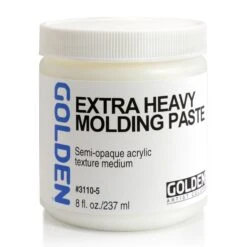 GOLDEN Molding Paste 237ml Tubs -Painting Supplies Molding Paste Extra Hard