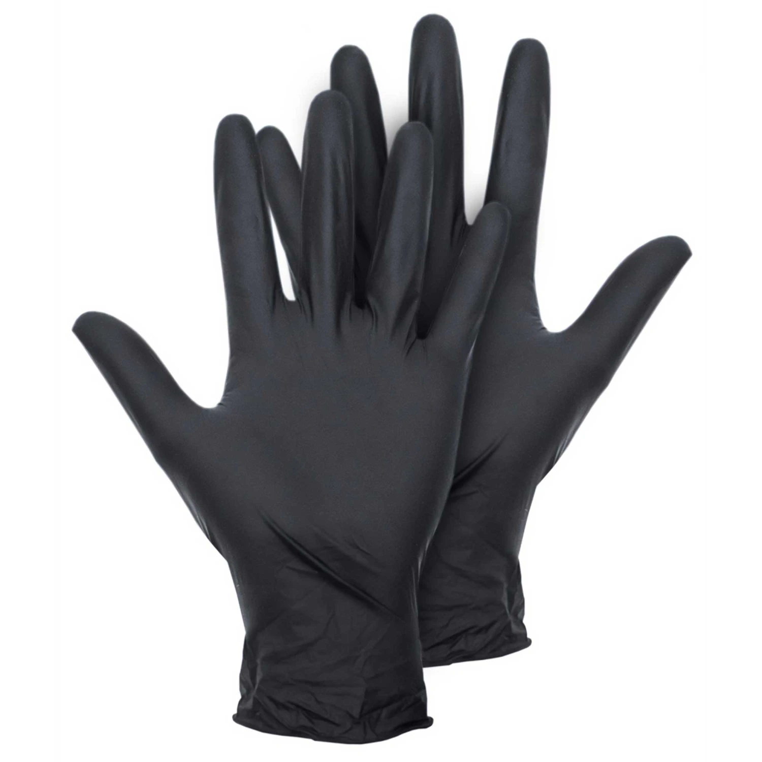 Montana Latex Gloves - Black 2 Montana Latex Gloves - Black - Image 2
