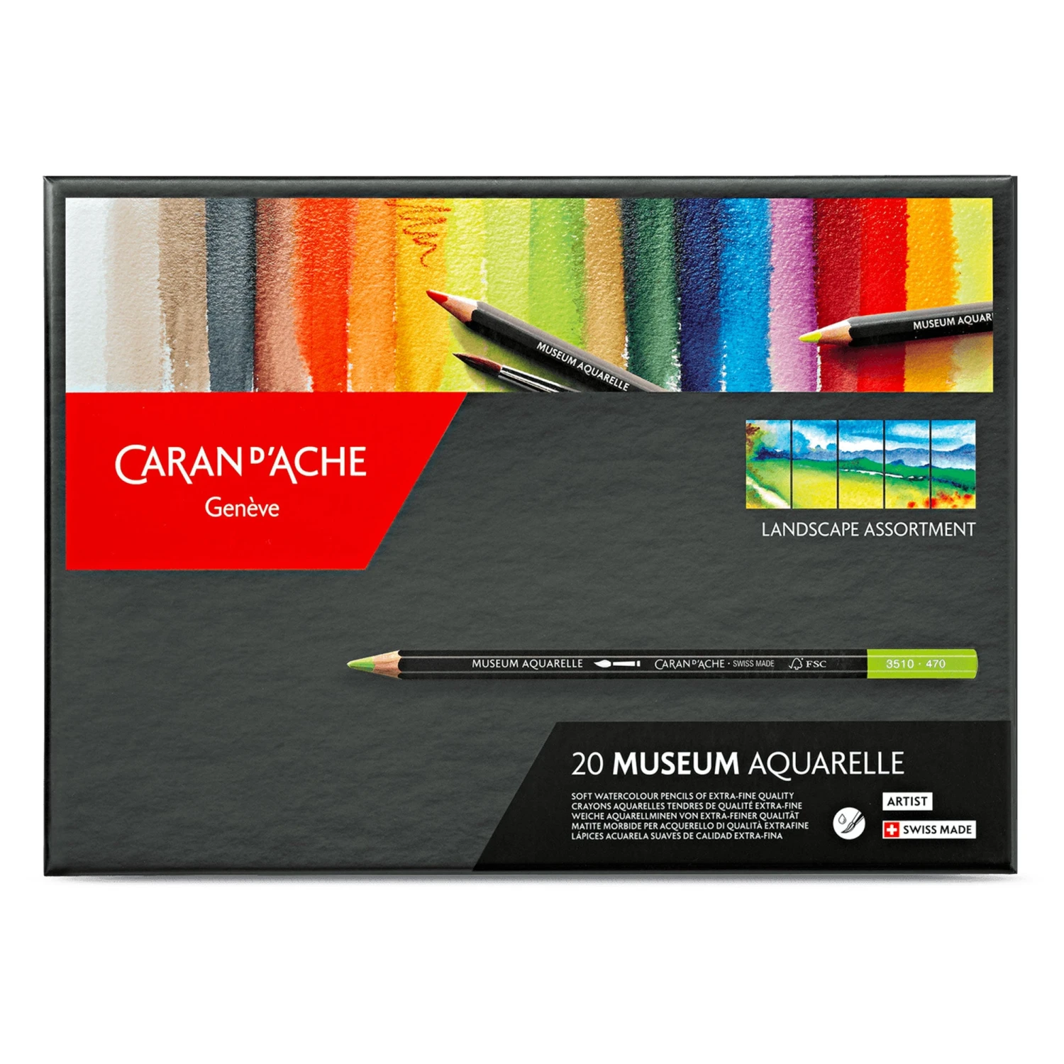 Caran D'Ache Museum Aquarelle Pencils - Assorted Sets 2 Caran D'Ache Museum Aquarelle Pencils - Assorted Sets - Image 2