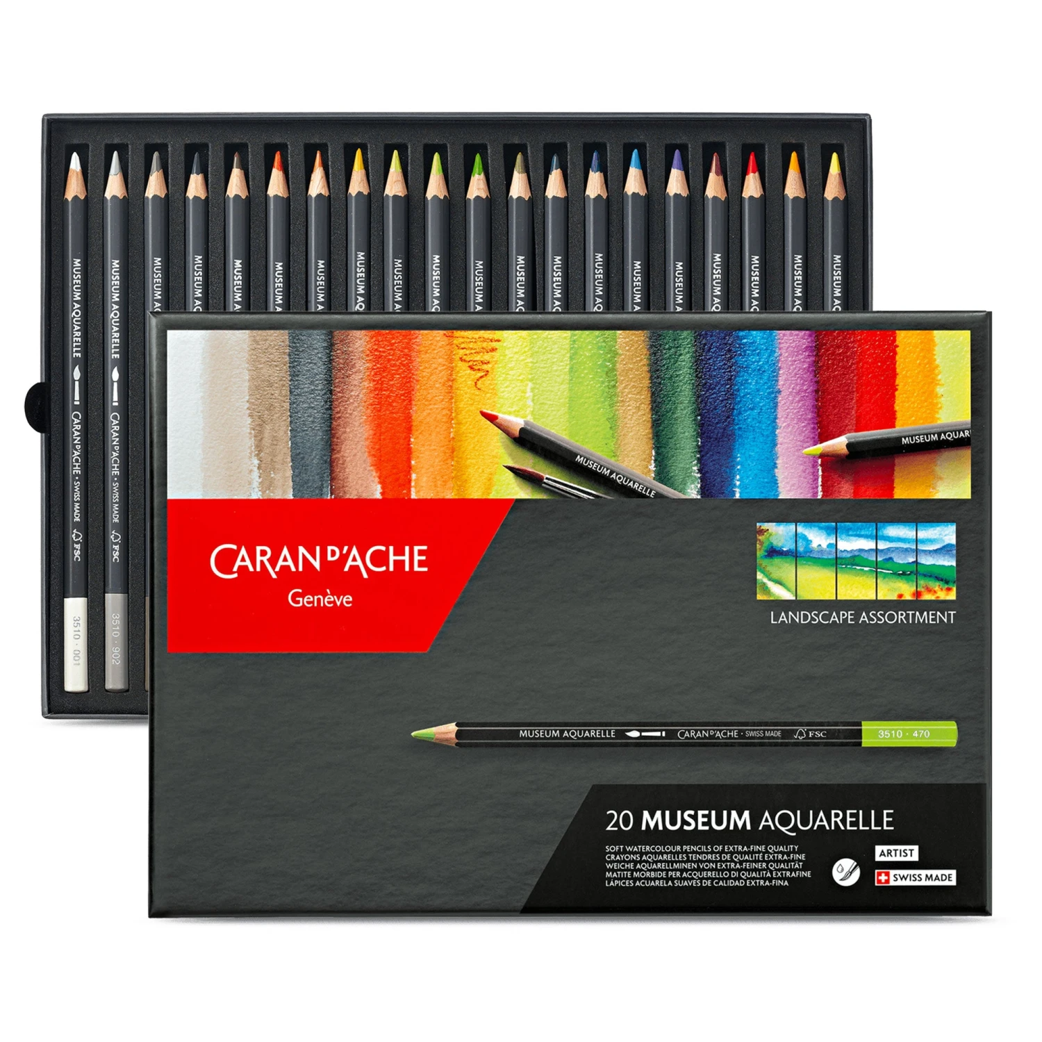 Caran D'Ache Museum Aquarelle Pencils - Assorted Sets 5 Caran D'Ache Museum Aquarelle Pencils - Assorted Sets - Image 5