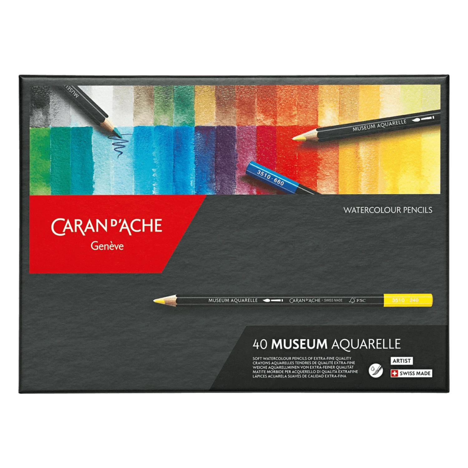 Caran D'Ache Museum Aquarelle Pencils - Assorted Sets 1 Caran D'Ache Museum Aquarelle Pencils - Assorted Sets