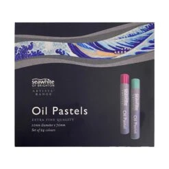 Seawhite Oil Pastels - Artists' Range - Set Of 24 Colours