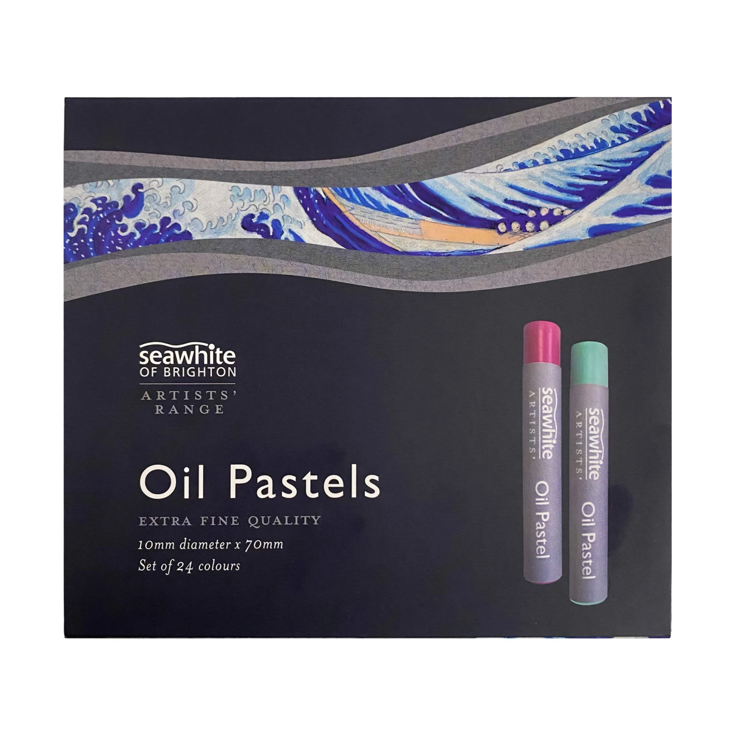 Seawhite Oil Pastels - Artists' Range - Set Of 24 Colours 1 Seawhite Oil Pastels - Artists' Range - Set Of 24 Colours