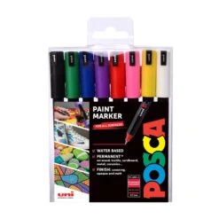 POSCA Markers - 8 Standard Colours - Assorted Sizes