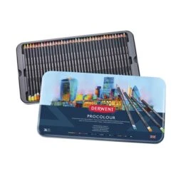 Derwent Procolour Pencil Metal/Tin Box Sets 8 Derwent Procolour Pencil Metal/Tin Box Sets -Painting Supplies PROCOLOUR tin 36