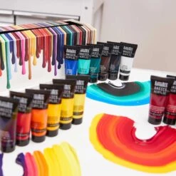 Liquitex BASICS Acrylic Paint Tubes Set Of 24 X 22ml -Painting Supplies PaintTubes24