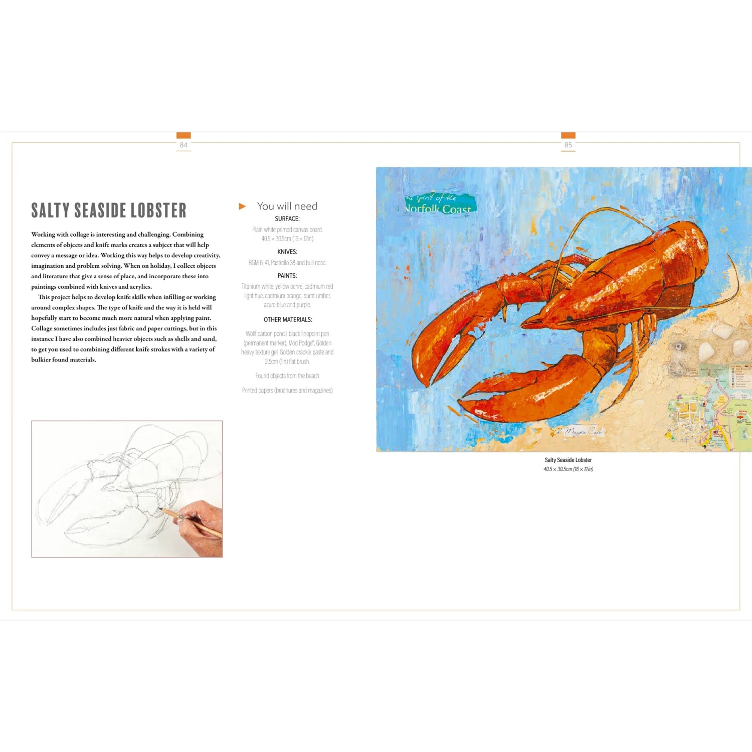 Palette Knife Painting In Acrylics - T. Fisher 5 Palette Knife Painting In Acrylics - T. Fisher - Image 5