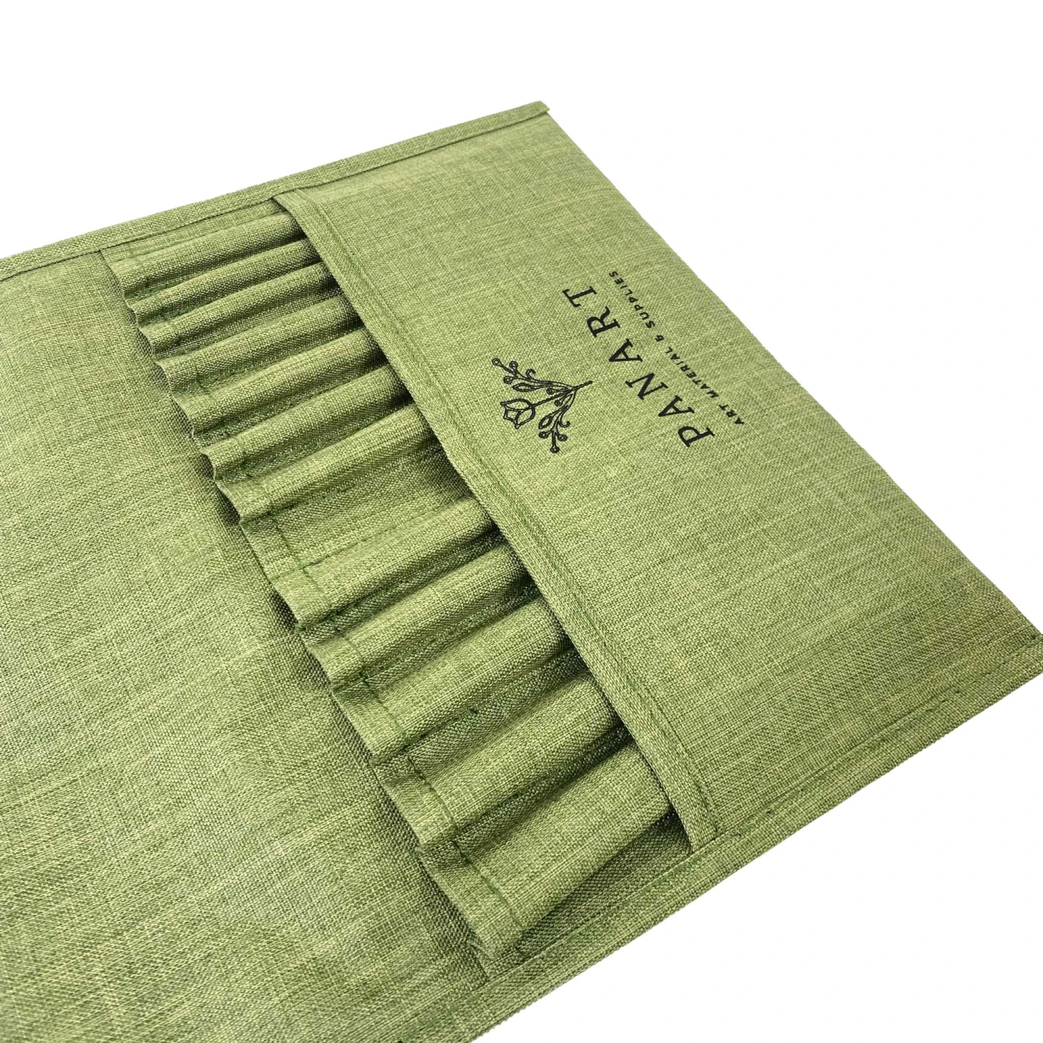 Panart Brush Wrap For 12 Short Handled Brushes 4 Panart Brush Wrap For 12 Short Handled Brushes - Image 4