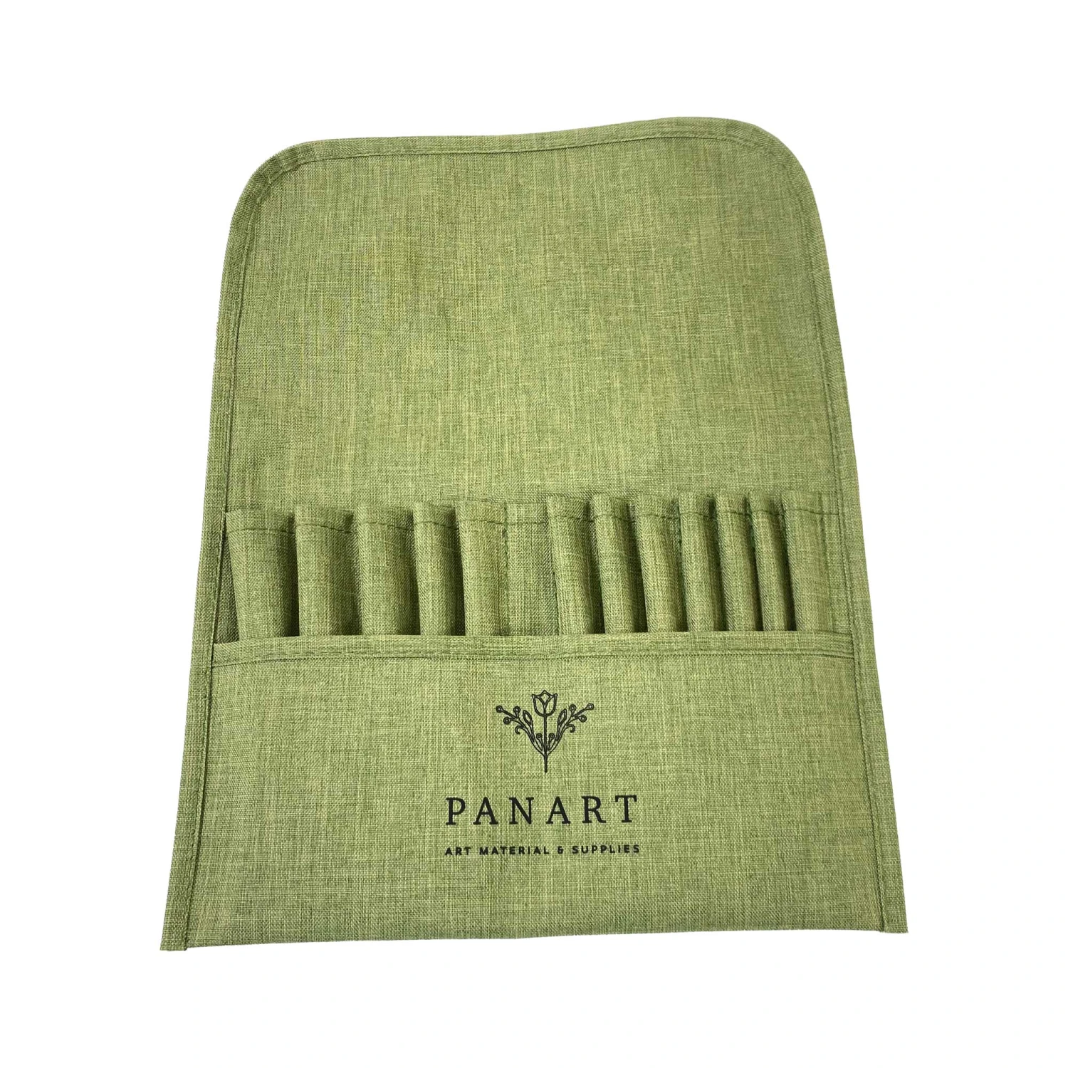 Panart Brush Wrap For 12 Short Handled Brushes 3 Panart Brush Wrap For 12 Short Handled Brushes - Image 3
