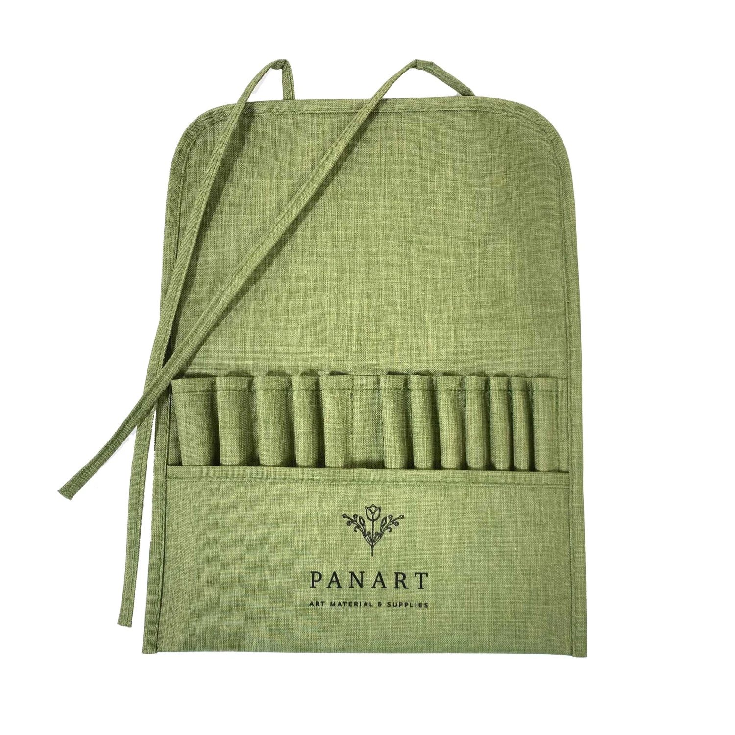 Panart Brush Wrap For 12 Short Handled Brushes 1 Panart Brush Wrap For 12 Short Handled Brushes