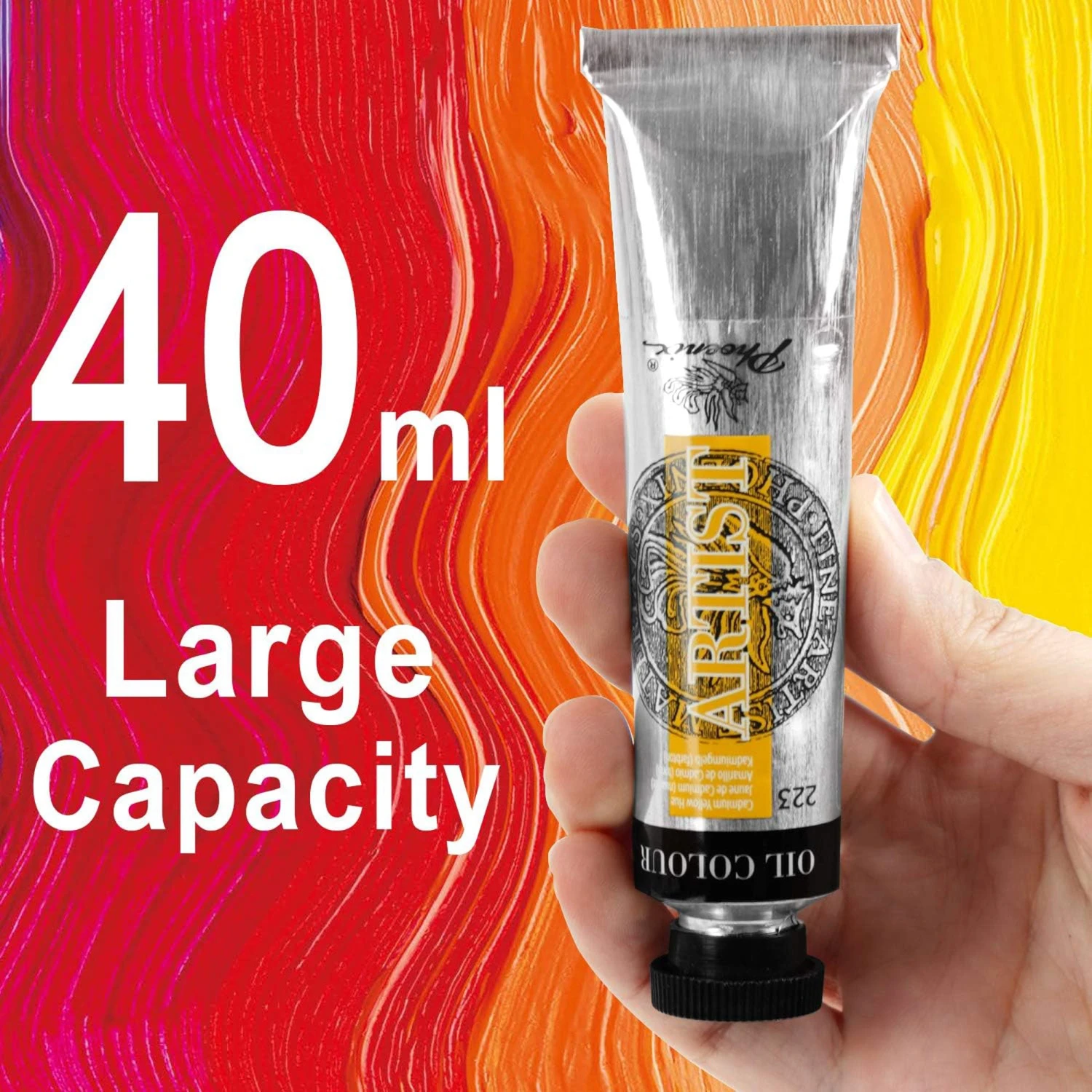 PHOENIX Studio Artist Oil Paint Set - 12 X 40ml Tubes 7 PHOENIX Studio Artist Oil Paint Set - 12 X 40ml Tubes - Image 7