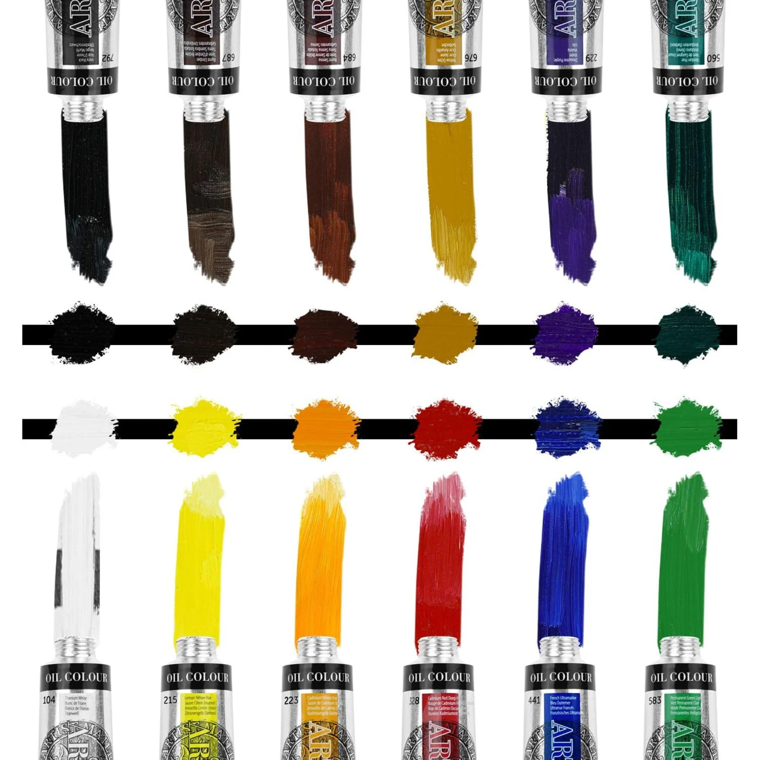 PHOENIX Studio Artist Oil Paint Set - 12 X 40ml Tubes 3 PHOENIX Studio Artist Oil Paint Set - 12 X 40ml Tubes - Image 3