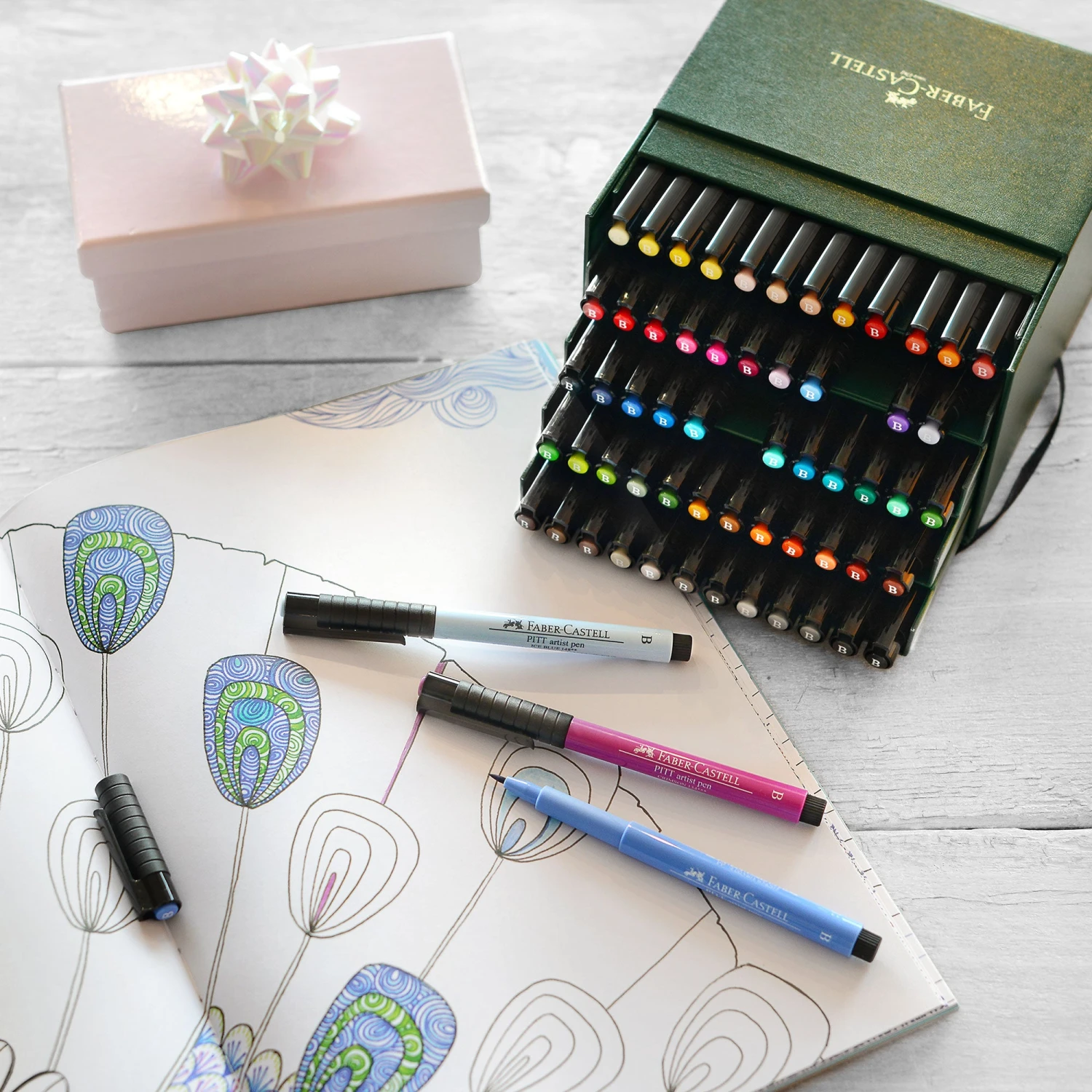 Faber-Castell Pitt Pens Brush Set Of 60 4 Faber-Castell Pitt Pens Brush Set Of 60 - Image 4