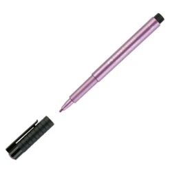 Faber-Castell PITT Artists' Pens - 1.5mm Metallic Bullet Tip Pen -Painting Supplies Pitt metallic berry