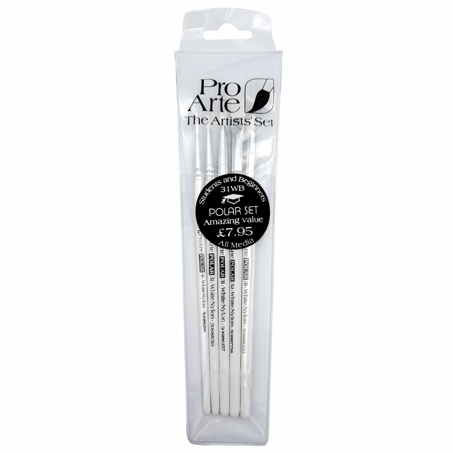 Pro Arte Polar Brush Set 31WB 1 Pro Arte Polar Brush Set 31WB