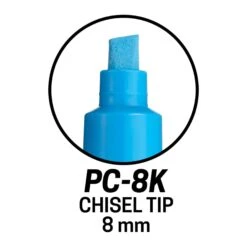 POSCA PC-8K - 33 Colours Collection - Large Chisel 8mm -Painting Supplies Posca collection 33 chisel pen