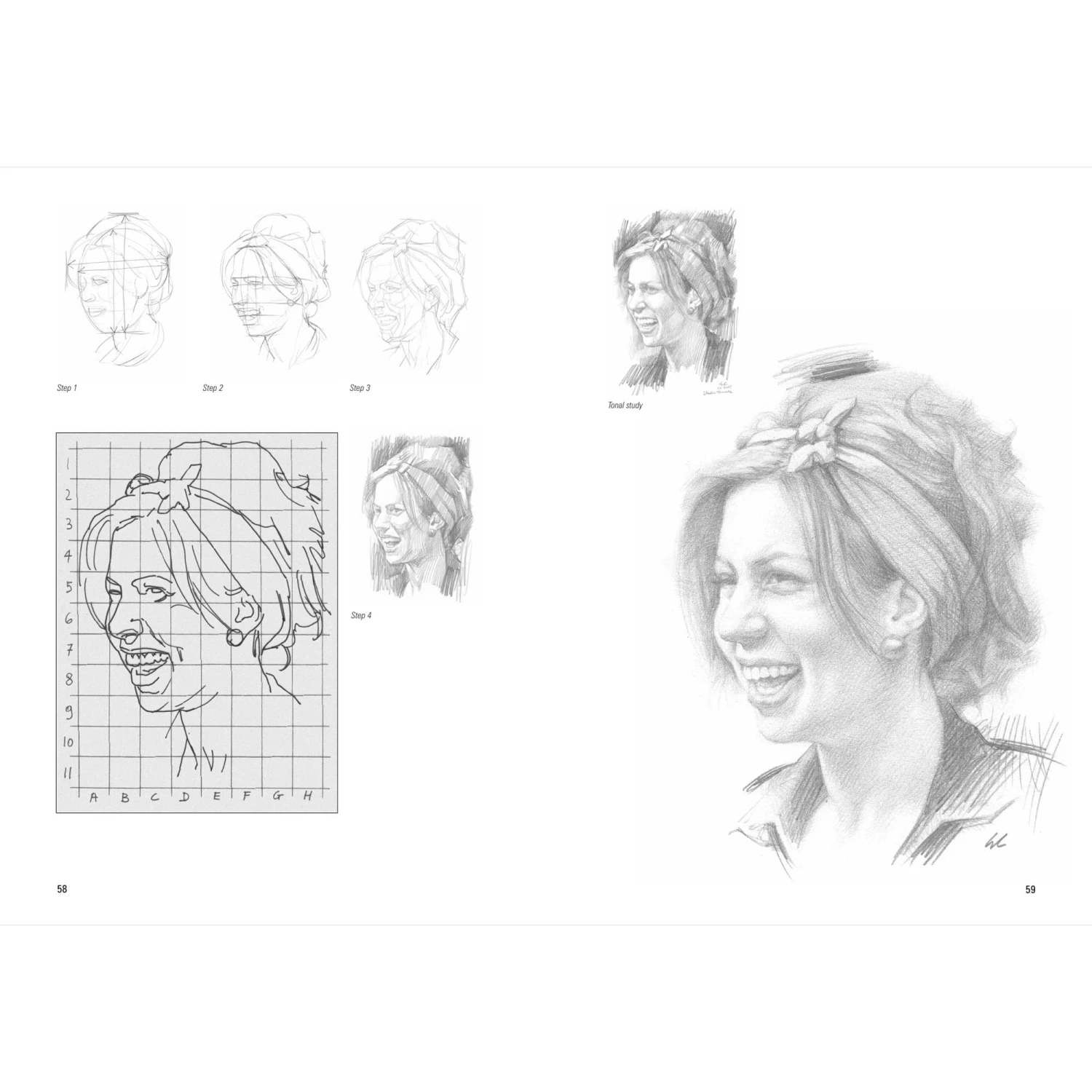 Drawing Using Grids: Portraits With Character - G. Civardi 4 Drawing Using Grids: Portraits With Character - G. Civardi - Image 4