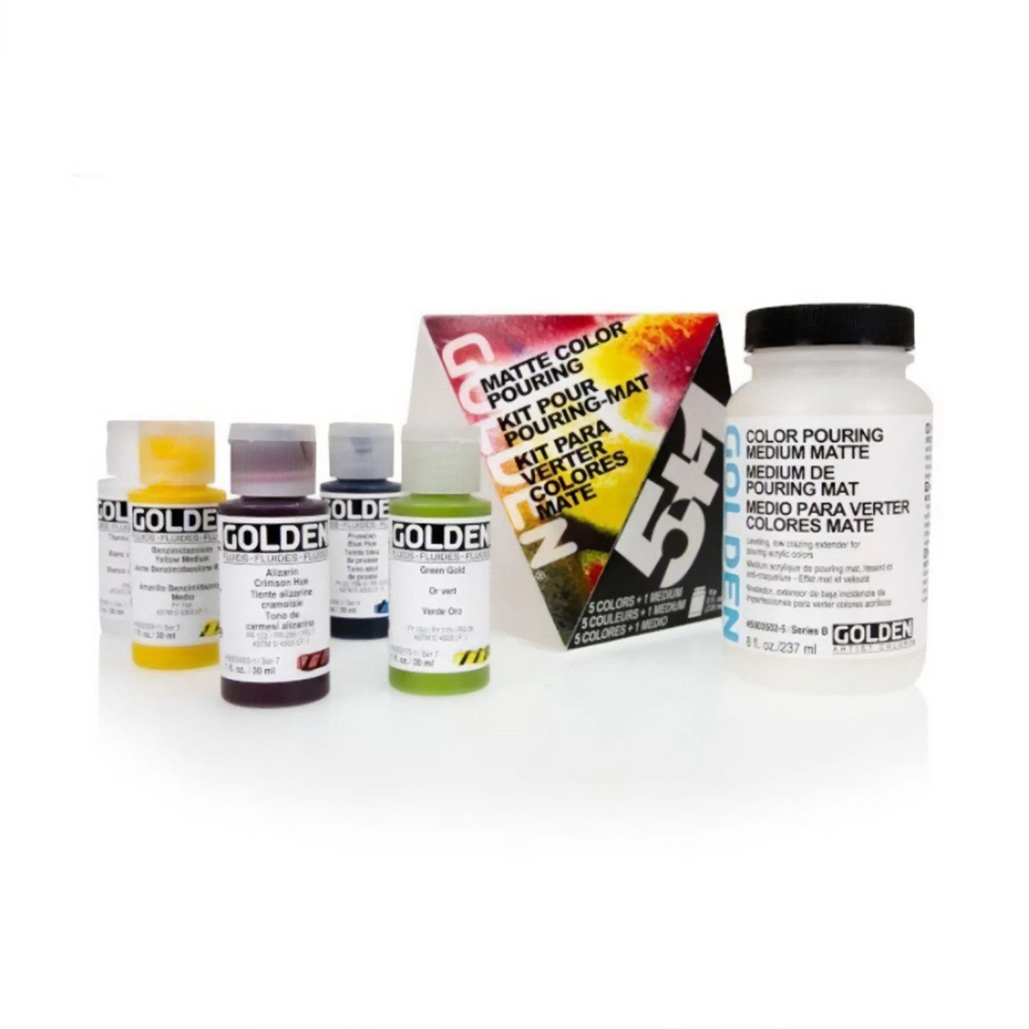 Golden Pouring Medium Set 2 Golden Pouring Medium Set - Image 2