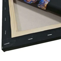 ARTdiscount PREMIUM Stretched BLACK Canvas - Standard Profile -Painting Supplies Prem Canv Black3