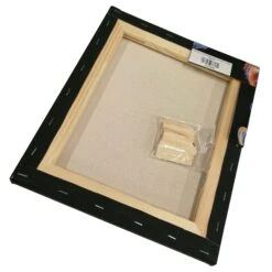 ARTdiscount PREMIUM Stretched BLACK Canvas - Standard Profile -Painting Supplies Prem Canv Black4