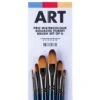 ARTdiscount Pro Watercolour/Gouache Filbert Brush Set Of 6