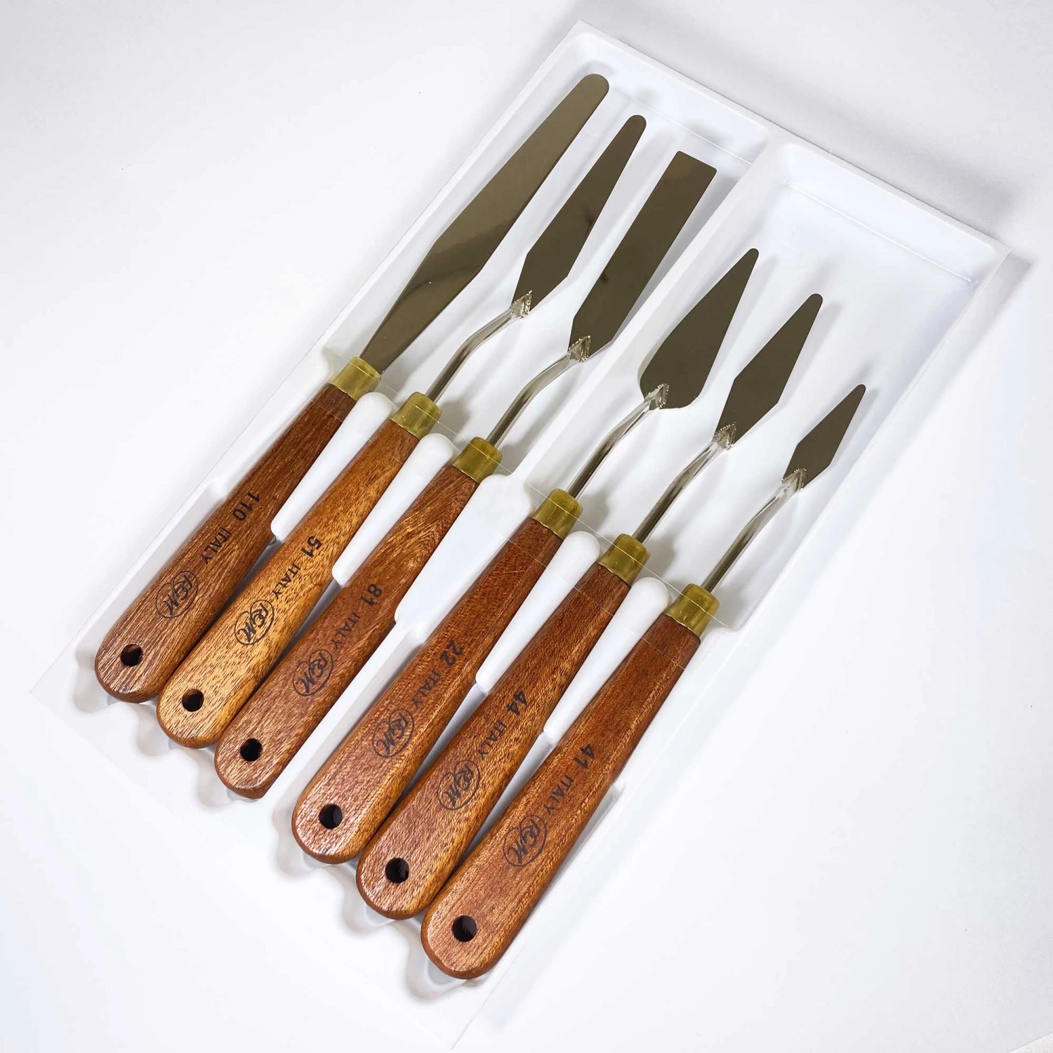 RGM 6 Piece Palette Knife Set 2 RGM 6 Piece Palette Knife Set - Image 2