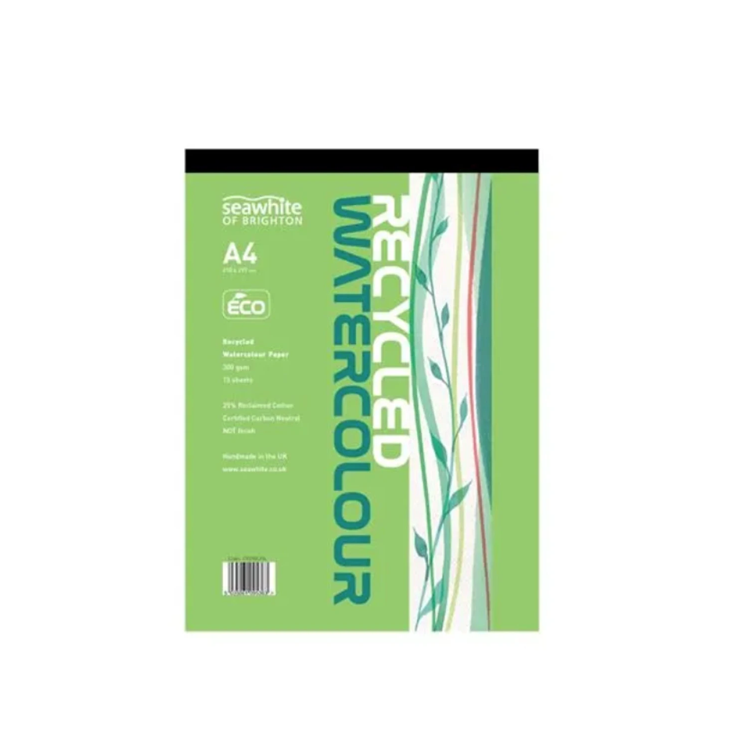 Seawhite Recycled Watercolour Pads - 300gsm - 15 Sheets 2 Seawhite Recycled Watercolour Pads - 300gsm - 15 Sheets - Image 2