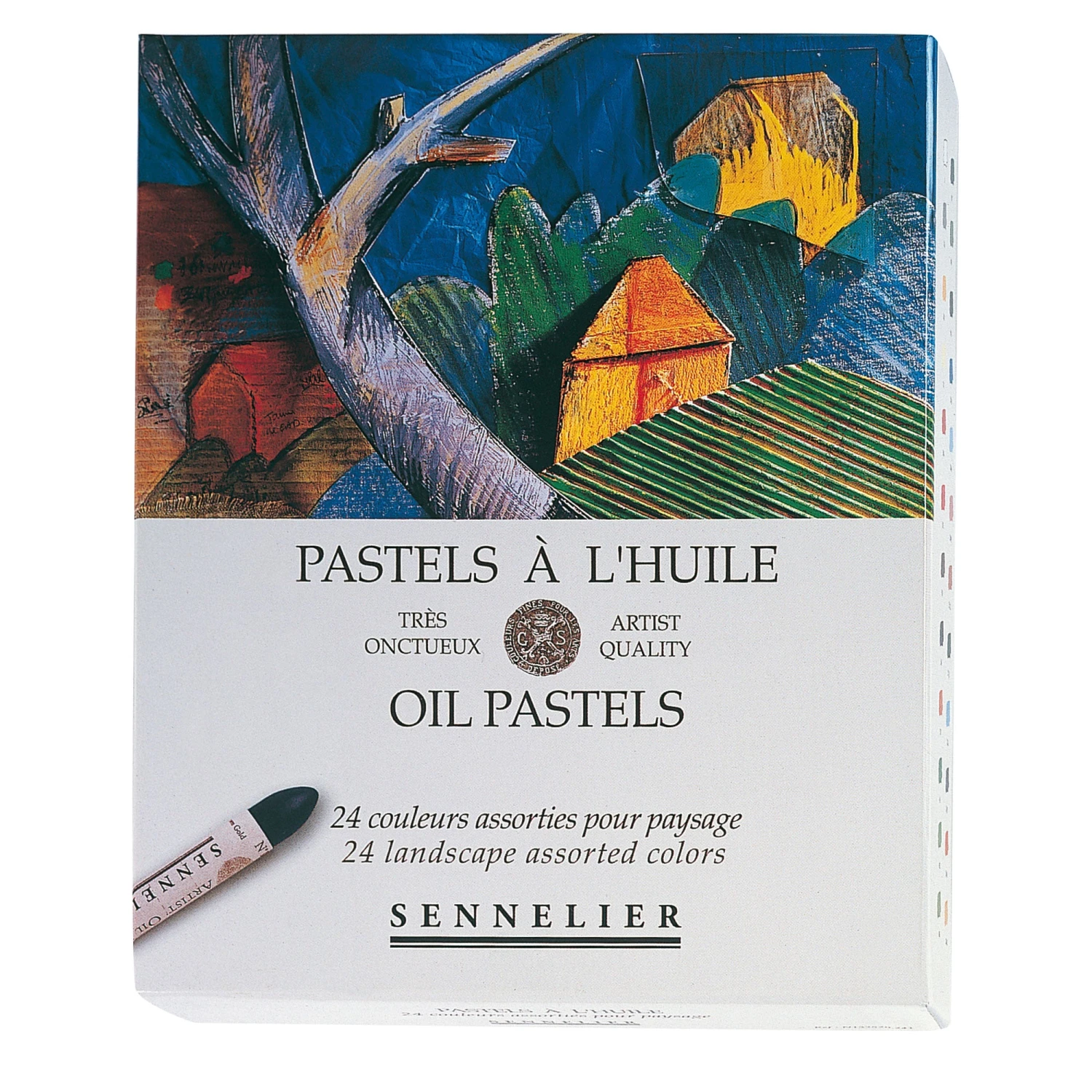 Sennelier Oil Pastels - Set Of 24 Landscape Colours 1 Sennelier Oil Pastels - Set Of 24 Landscape Colours