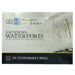 Saunders Waterford Block - 300gsm - 140lb 9 Saunders Waterford Block - 300gsm - 140lb -Painting Supplies Saunders 16x12 cp