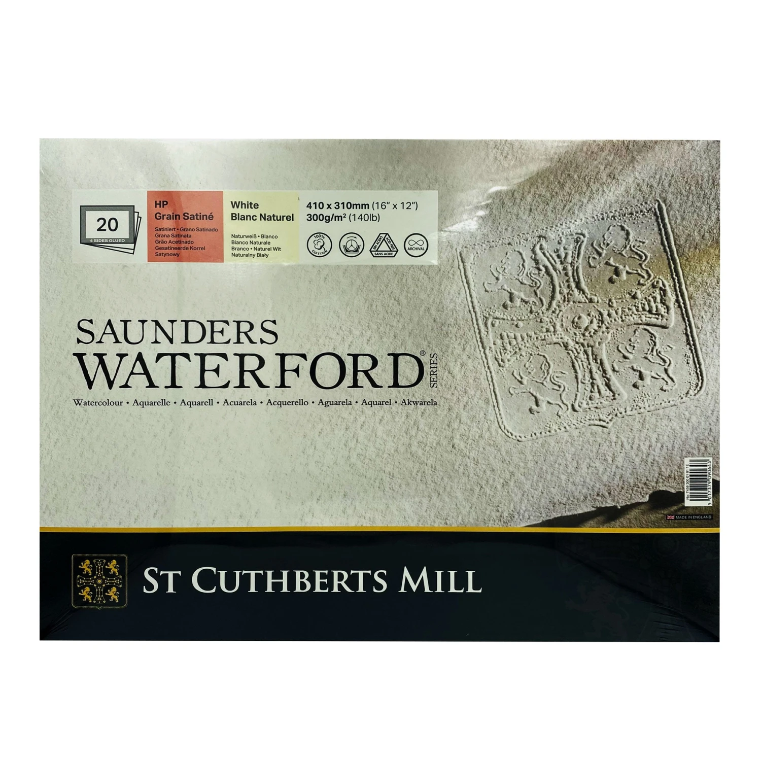 Saunders Waterford Block - 300gsm - 140lb 1 Saunders Waterford Block - 300gsm - 140lb