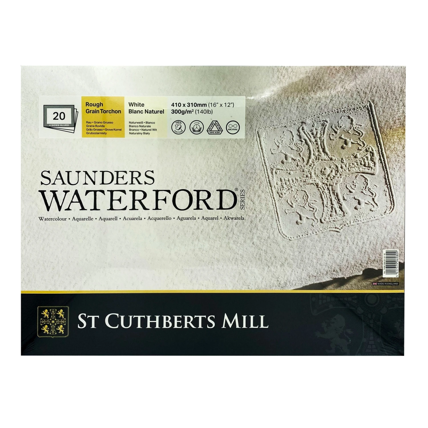 Saunders Waterford Block - 300gsm - 140lb 2 Saunders Waterford Block - 300gsm - 140lb - Image 2